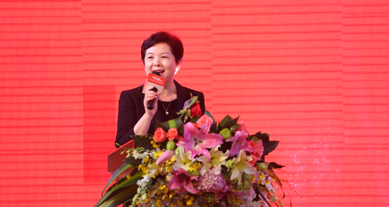 集團總裁張翠玲女士致辭